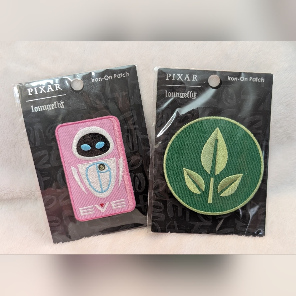 2 Loungefly Wall-e Patches iron on NWT
